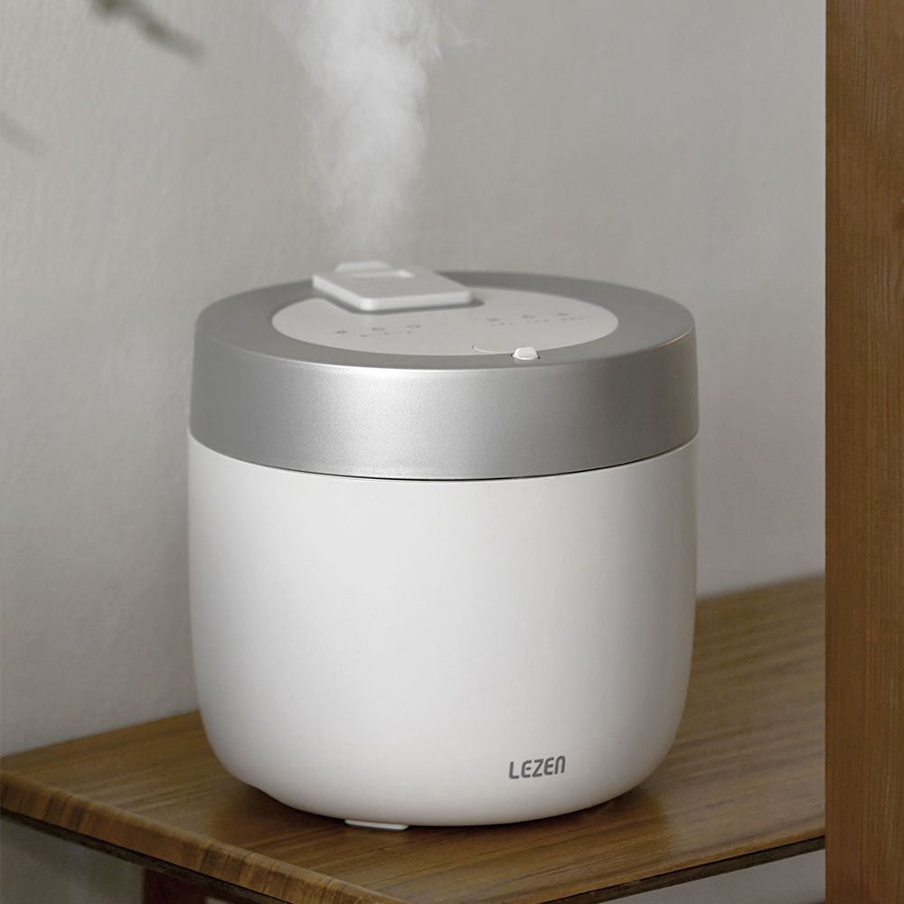 르젠 4L 대용량 99.99% 완벽살균 세척간편 자동세척 신생아 아기 사무실 가열식 가습기