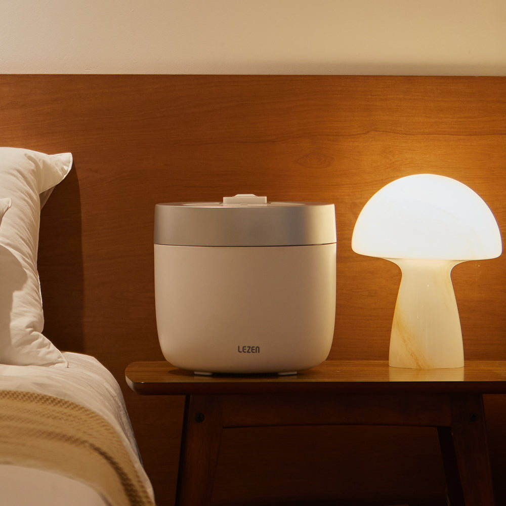 르젠 4L 대용량 99.99% 완벽살균 세척간편 자동세척 신생아 아기 사무실 가열식 가습기