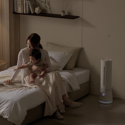에어메이드 아쿠아마린 9002 가열 살균 열풍 건조 통세척 대용량 가습기
