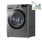 LG 트롬 F21VDSK 21kg 대용량 드럼 세탁기 방문설치 스테인리스 실버