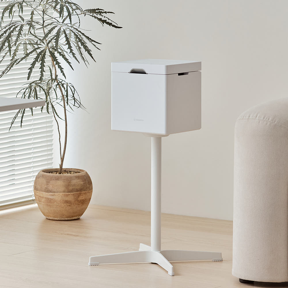 케어팟 X50V 안전 저온가열 자동살균 대용량 스텐 큐브 가습기, 저전력 안심 습도