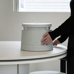 스테나 아키텍 풀스텐 가열식 가습기 STN100 대용량, 신생아 안심 그레이